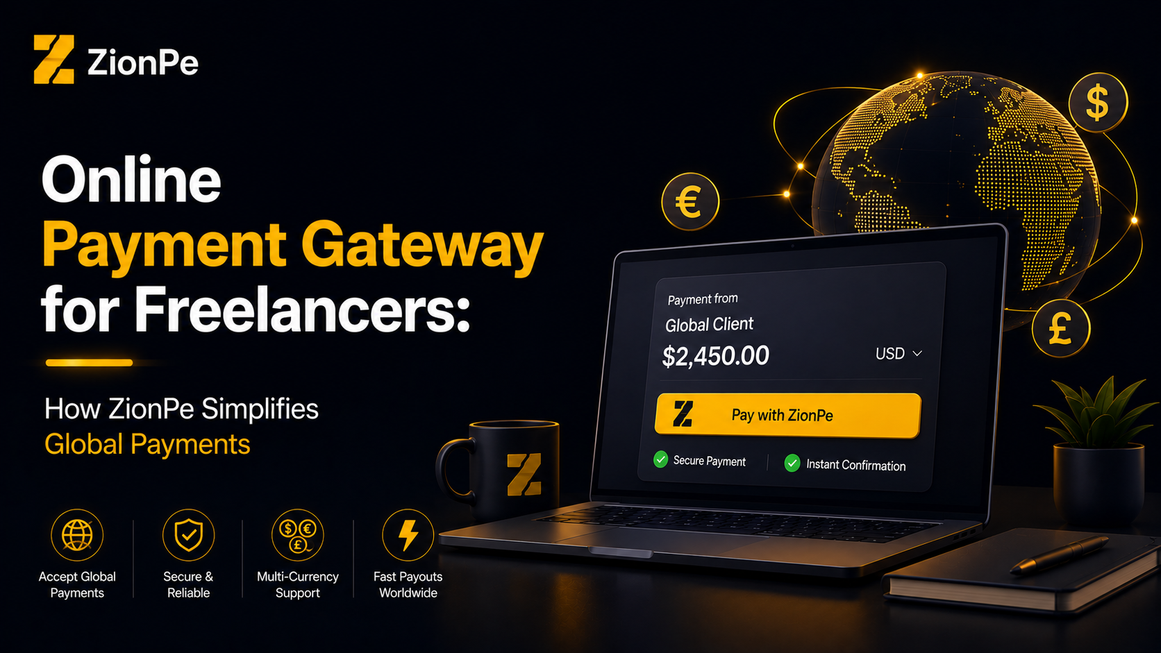 Online Payment Gateway for Freelancers: How ZionPe Simplifies Global Payments