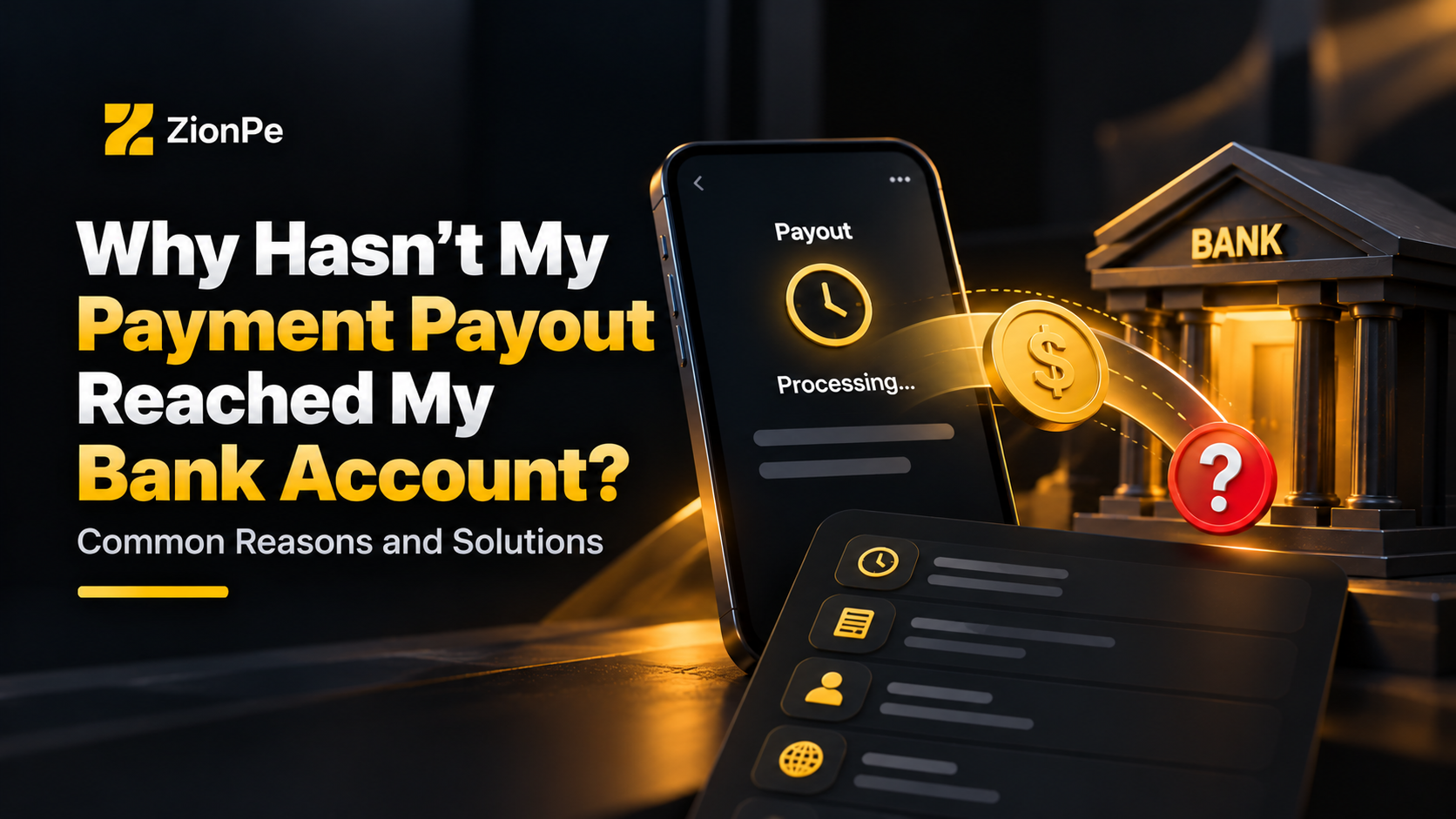 Why Hasn't My Payment Payout Reached My Bank Account? Common Reasons and Solutions